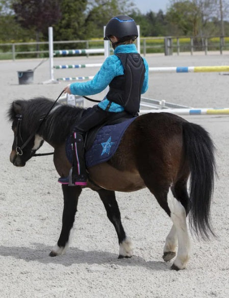 Back protector EQUITHÈME Mesh - Children Black