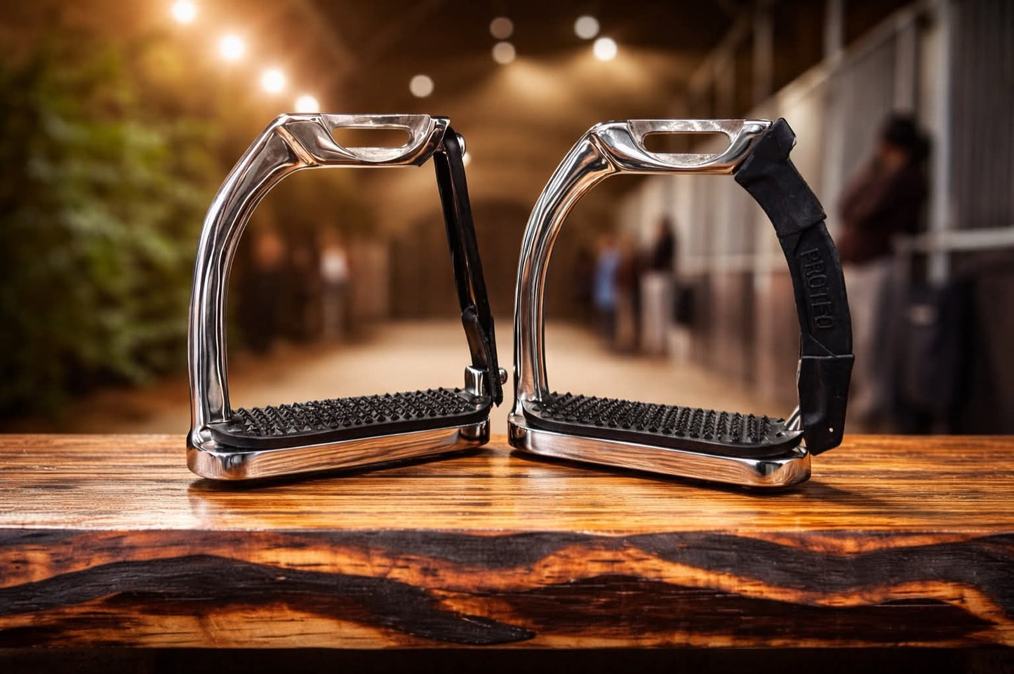 Proteq Lily Stirrup - the legal replacement for peacock stirrups